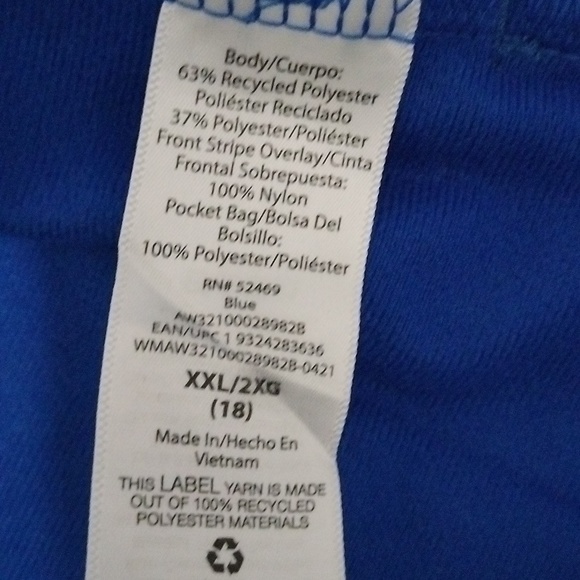 Athletic Works full zip hoodie jacket size XXL Boys - Picture 15 of 16